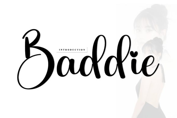 Baddie Script Font for Modern Campaigns
