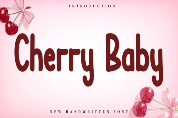 Cherry Baby: The Perfect Script Font for Crafters