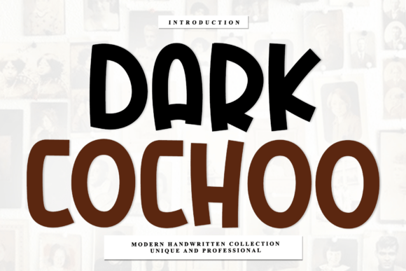 Dark Cochoo: A Premium Script Font for Branding