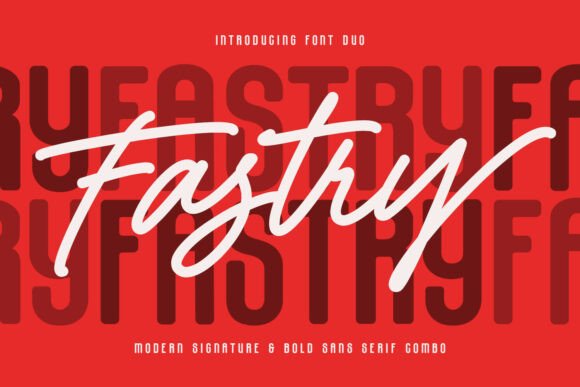 Fastry Duo: The Perfect Script Handwritten Font for Makers