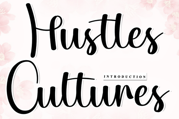 Hustles Cultures Font for Modern Campaigns