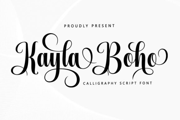 Kayla Boho Typeface for Elegant Branding