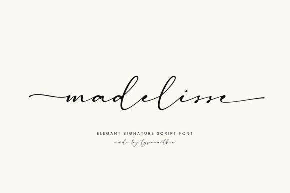 Madelisse: The Elegant Script Font for Crafters
