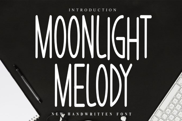 Moonlight Melody Font for Elegant Branding
