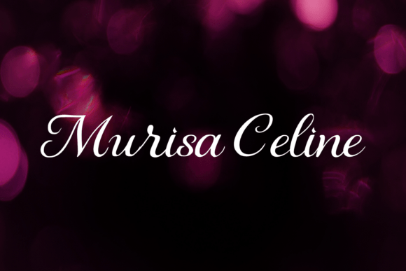 Murisa Celine: A Designer’s Guide to Elegant Script Fonts