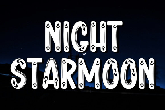 Night Starmoon Font for Elegant Business Branding