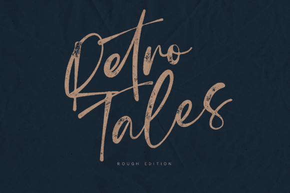 Retro Tales Font Review for Brand Designers