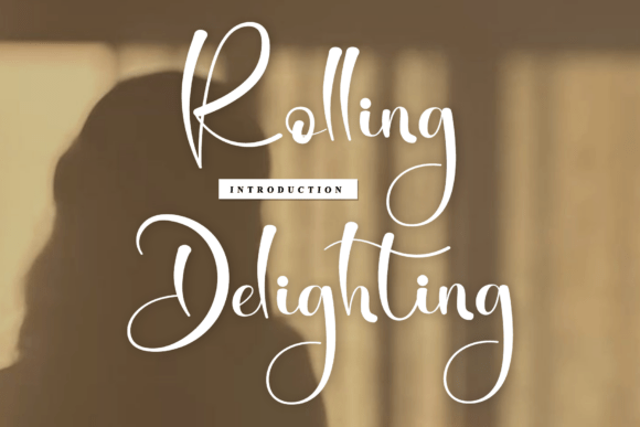 Rolling Delighting Font Review for Brand Designers