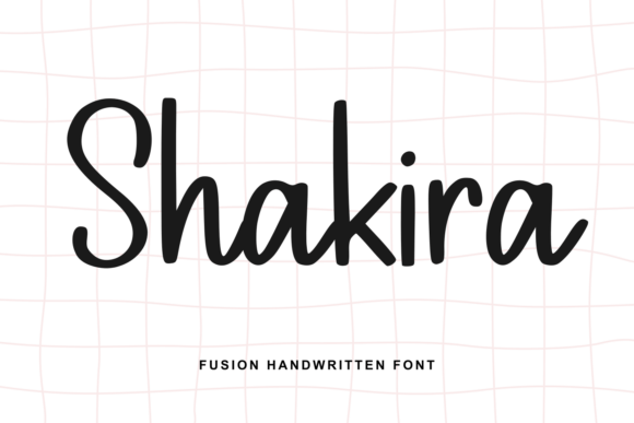 Shakira Font: Elevating Digital Branding with Script Handwritten Style