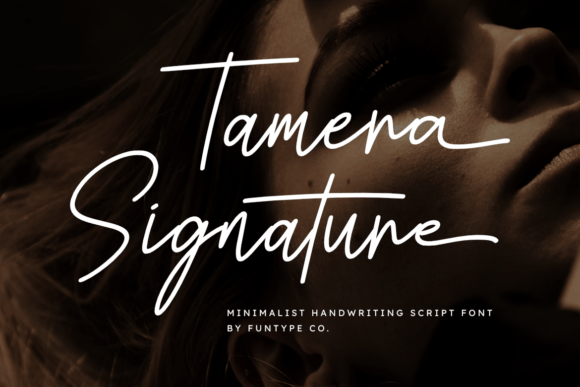Tamera Signature: A Script Font for Makers