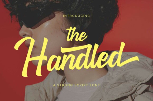 The Handled Font: Bold Script for Branding