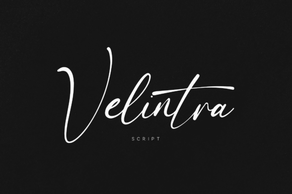 Velintra: A Modern Script Font for Campaigns